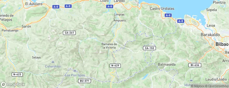 Ramales de la Victoria, Spain Map