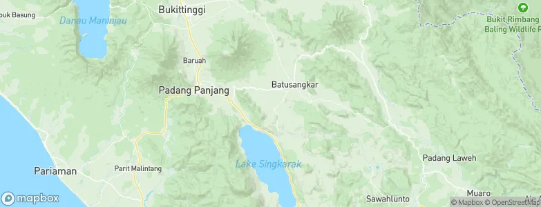 Rambatan, Indonesia Map
