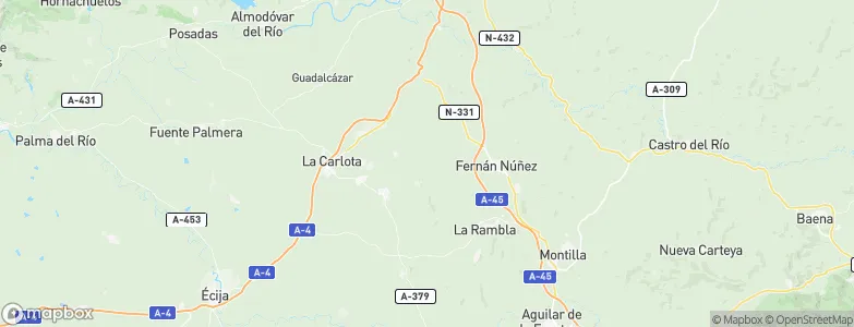 Rambla, La, Spain Map