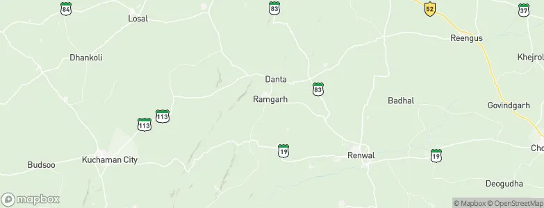 Ramgarh, India Map