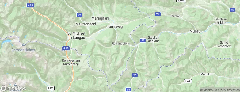 Ramingstein, Austria Map