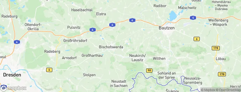 Rammenau, Germany Map