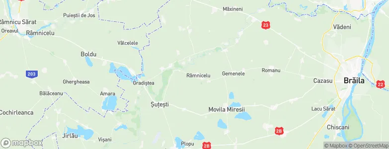 Râmnicelu, Romania Map