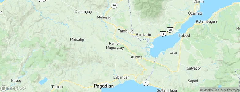 Ramon Magsaysay, Philippines Map