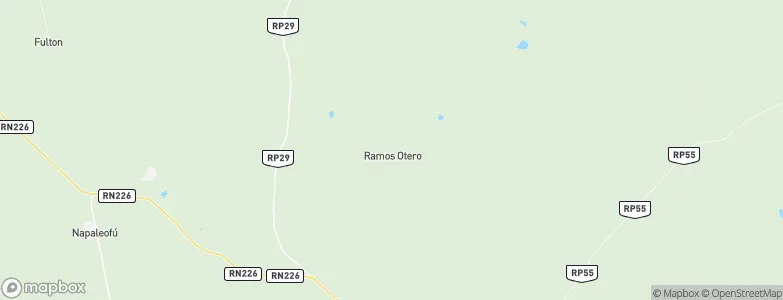 Ramos Otero, Argentina Map