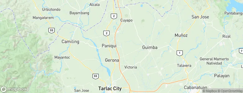 Ramos, Philippines Map