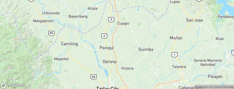 Ramos, Philippines Map