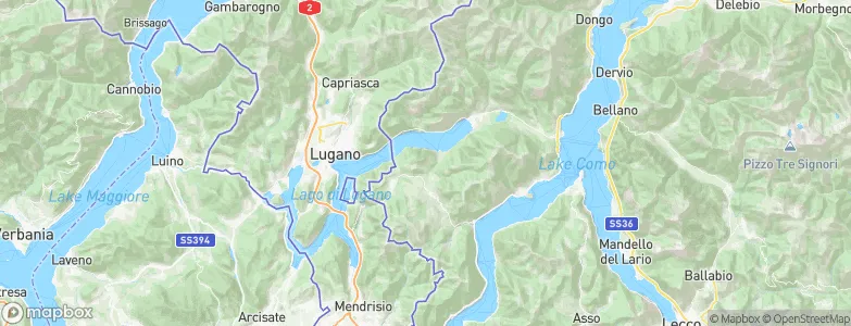 Ramponio Verna, Italy Map