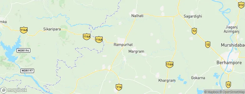 Rampur Hat, India Map