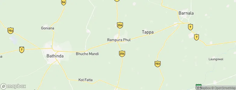 Rāmpura, India Map