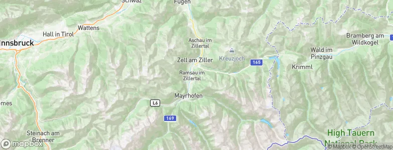 Ramsberg, Austria Map