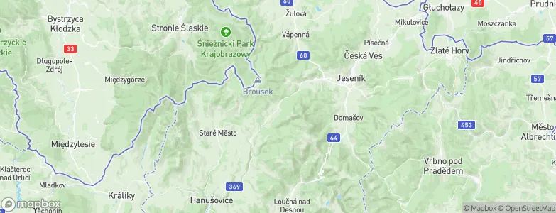 Ramzová, Czechia Map
