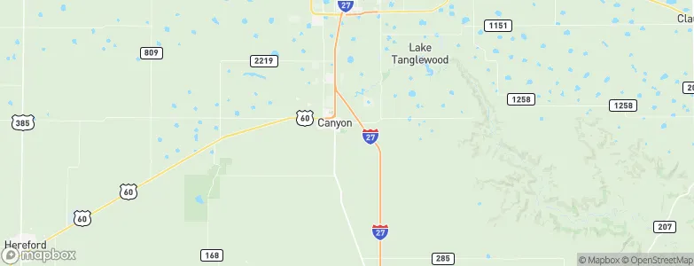 Randall, United States Map