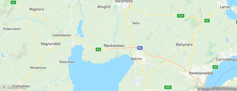 Randalstown, United Kingdom Map