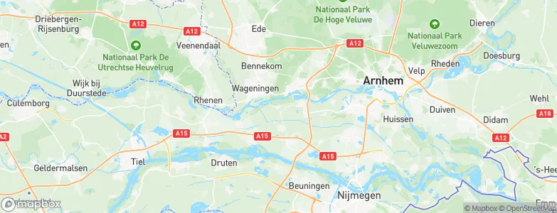Randwijk, Netherlands Map