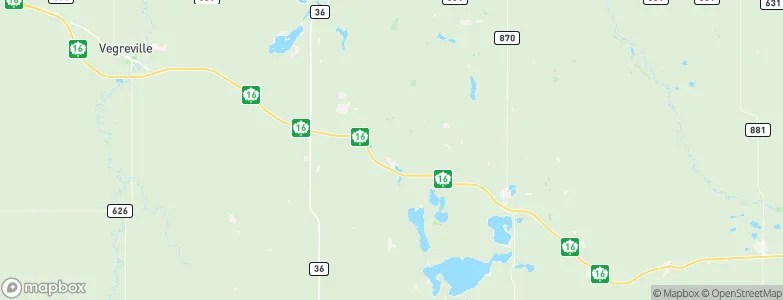 Ranfurly, Canada Map