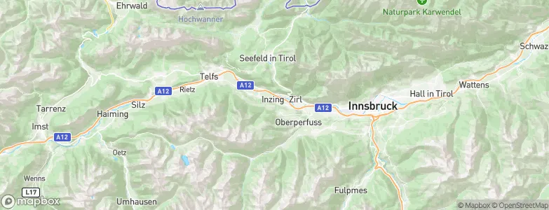 Ranggen, Austria Map