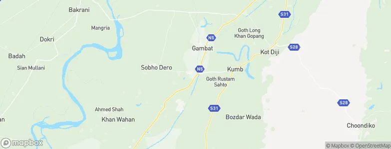 Ranipur, Pakistan Map