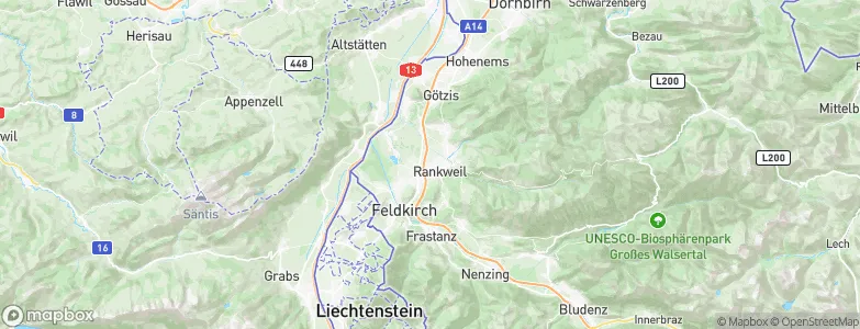 Rankweil, Austria Map