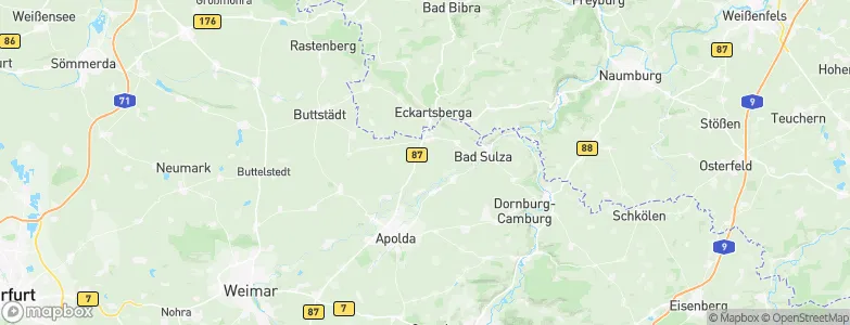 Rannstedt, Germany Map