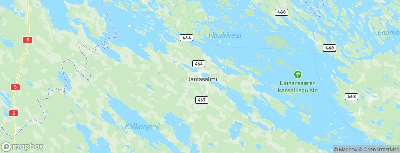 Rantasalmi, Finland Map