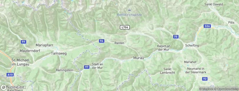Ranten, Austria Map