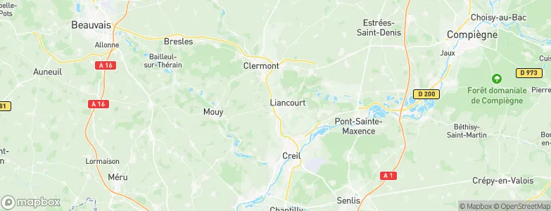 Rantigny, France Map