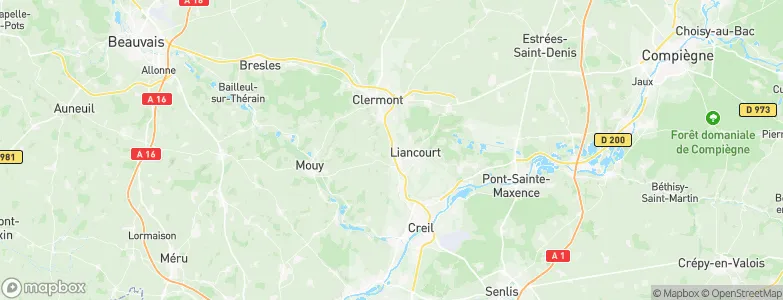 Rantigny, France Map