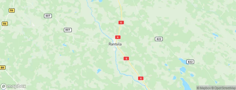 Rantsila, Finland Map