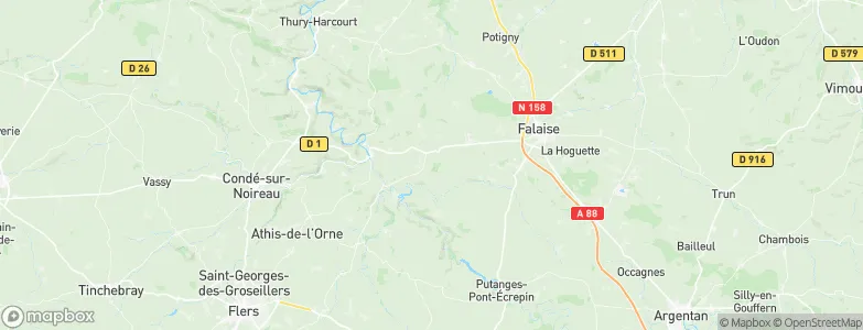 Rapilly, France Map