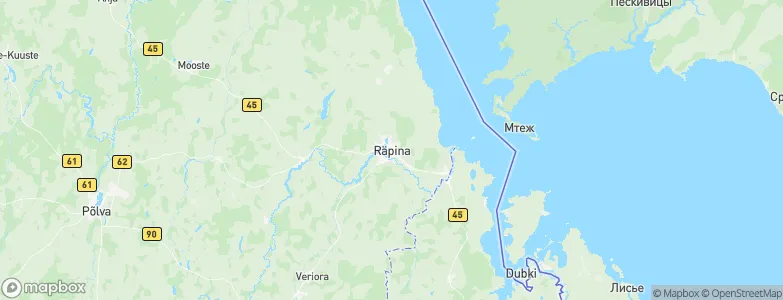 Räpina, Estonia Map