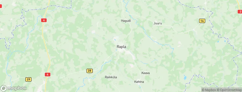 Rapla, Estonia Map