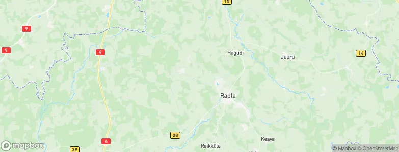 Rapla vald, Estonia Map