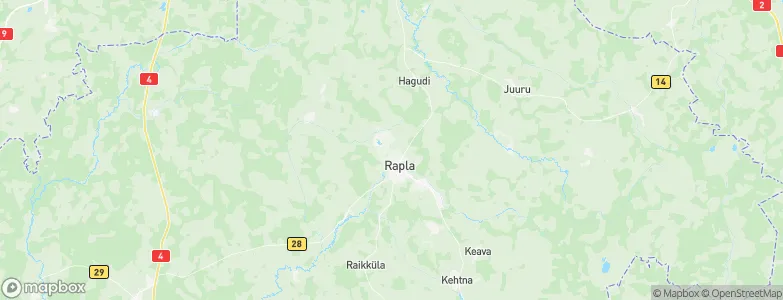 Raplamaa, Estonia Map