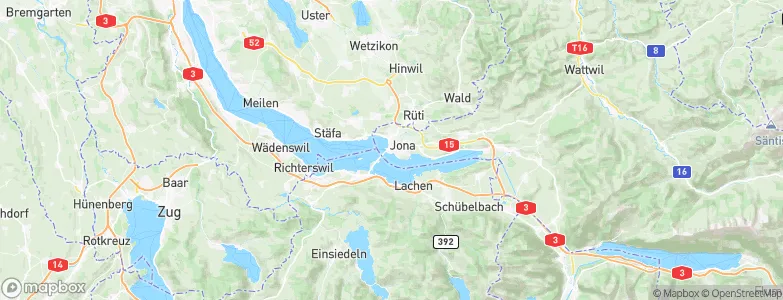 Rapperswil, Switzerland Map