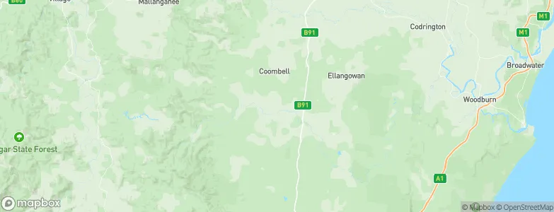 Rappville, Australia Map