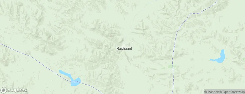 Rashaant, Mongolia Map