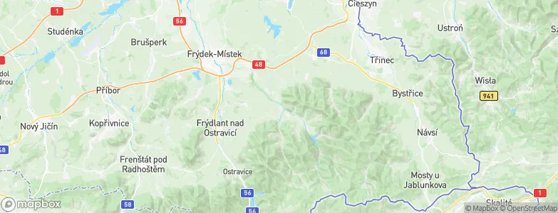 Raškovice, Czechia Map