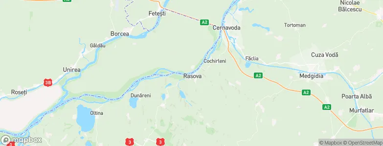 Rasova, Romania Map