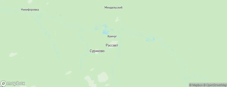 Rassvet, Russia Map