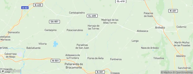 Rasueros, Spain Map