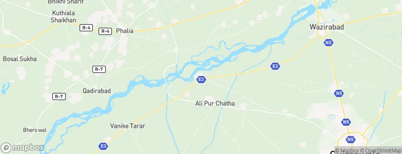 Rasulnagar, Pakistan Map
