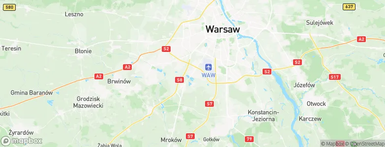 Raszyn, Poland Map