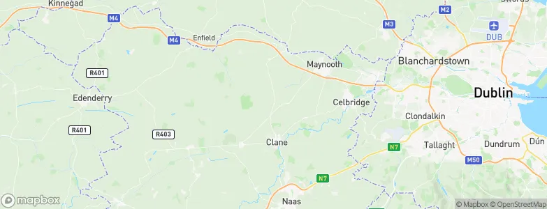 Rathcoffey, Ireland Map