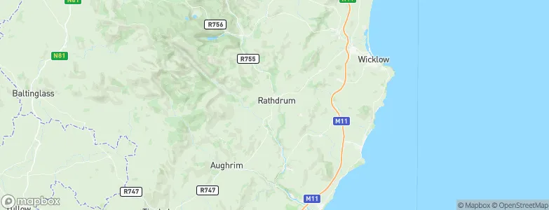 Rathdrum, Ireland Map