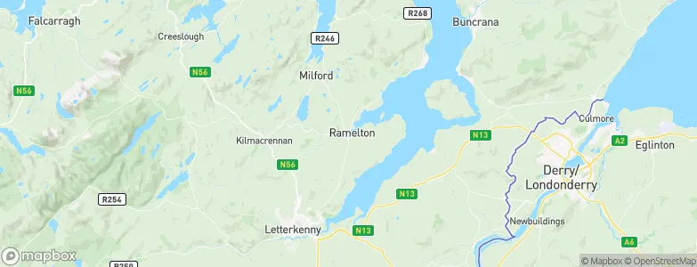 Rathmelton, Ireland Map