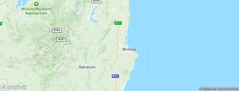 Rathnew, Ireland Map