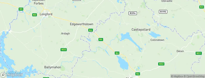 Rathowen, Ireland Map
