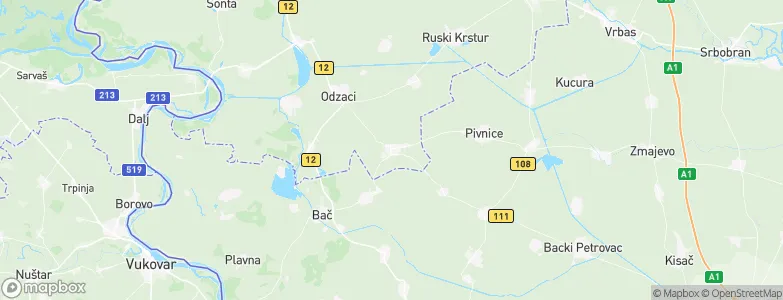Ratkovo, Serbia Map