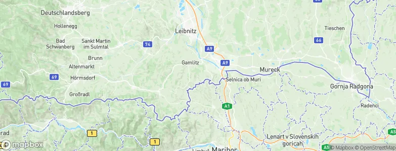 Ratsch an der Weinstraße, Austria Map